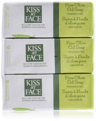 Kiss My Face savon huile d'olive – hydratant durable pour toutes les peaux.