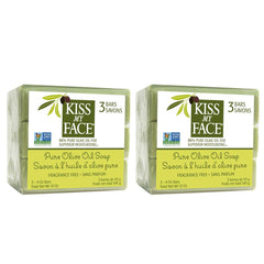 Kiss My Face - savon-barre olive sans parfum, douceur et biodégradable.