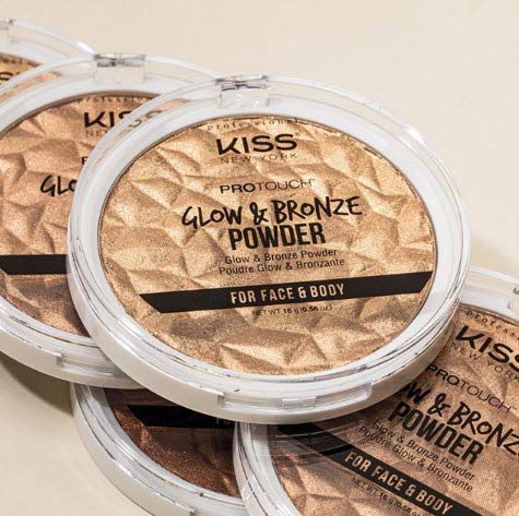 KISS NEW YORK Pro Touch Glow & Bronze longue tenue, idéal pour sorties.