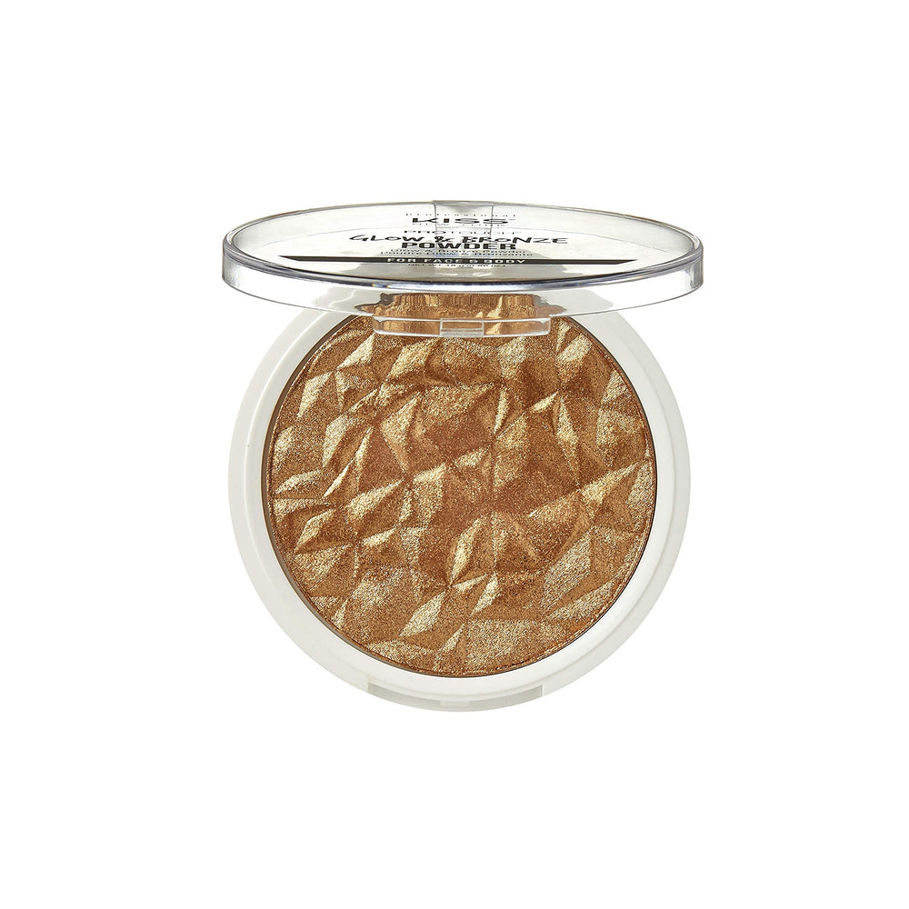 KISS NEW YORK Pro Touch Glow & Bronze texture microfine, application facile.