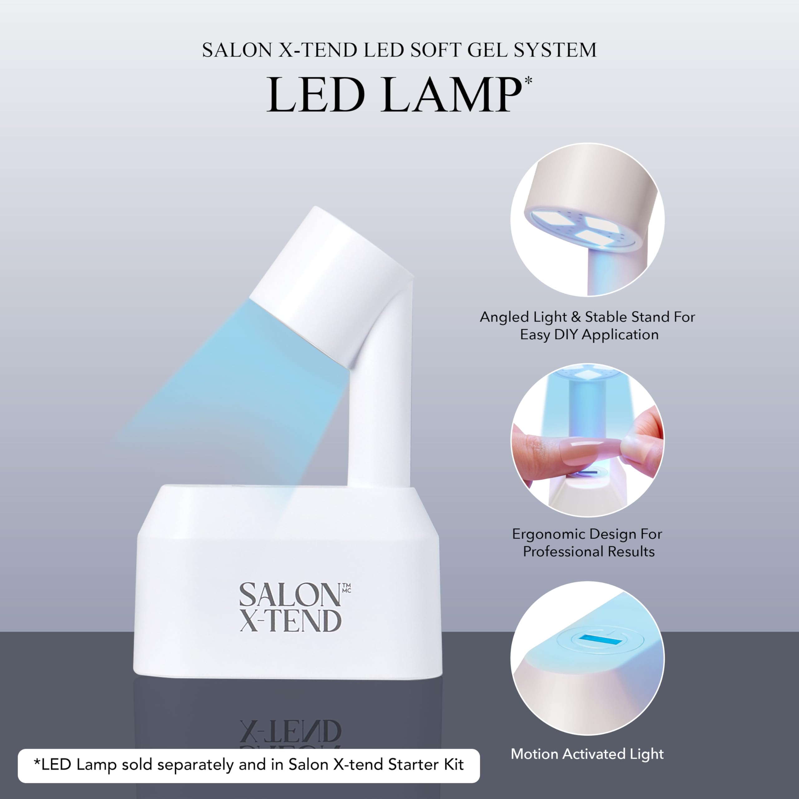 Lampe LED à activation par mouvement pour durcissement précis