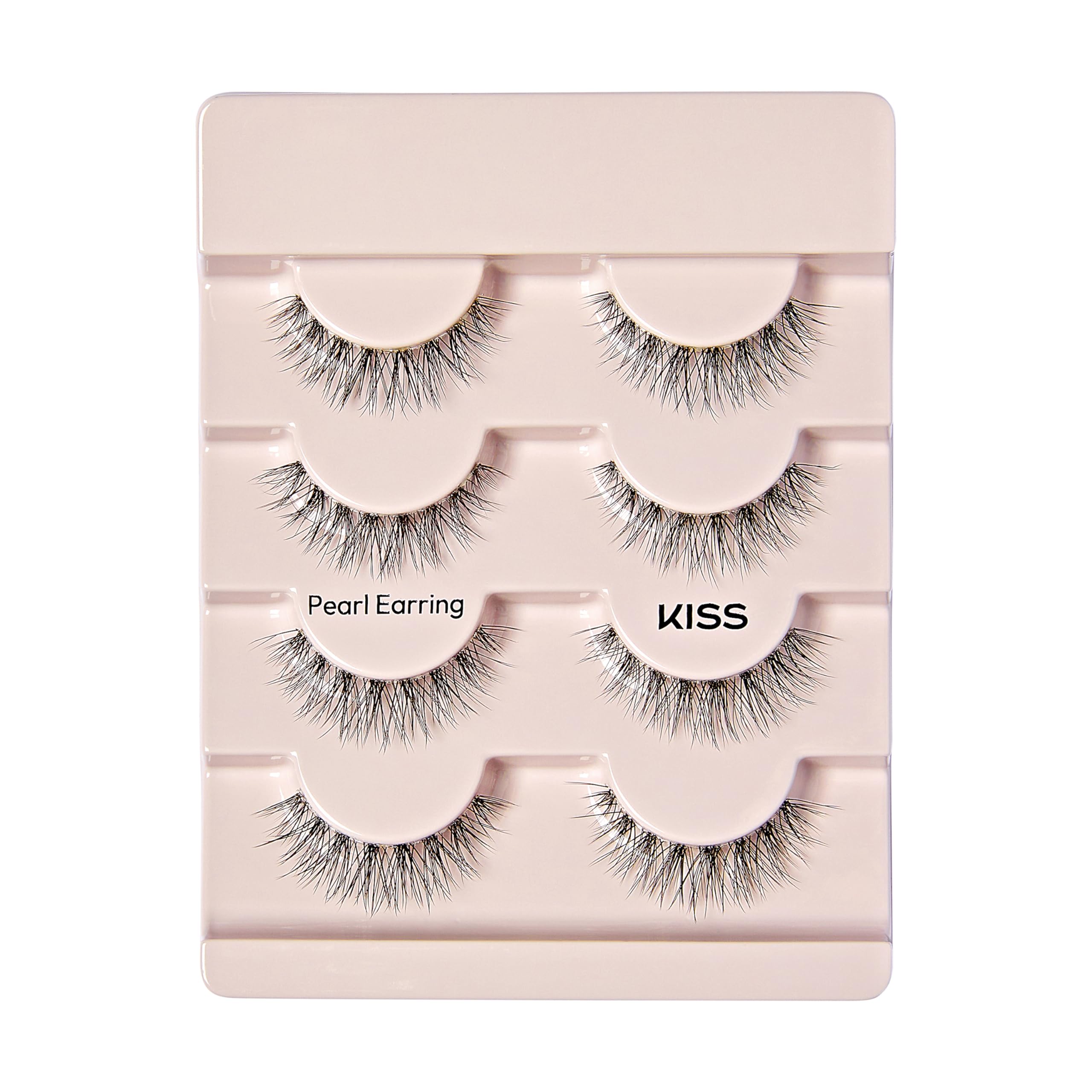 Pack Kiss New Natural, cils en quatre paires, mise en beauté rapide.