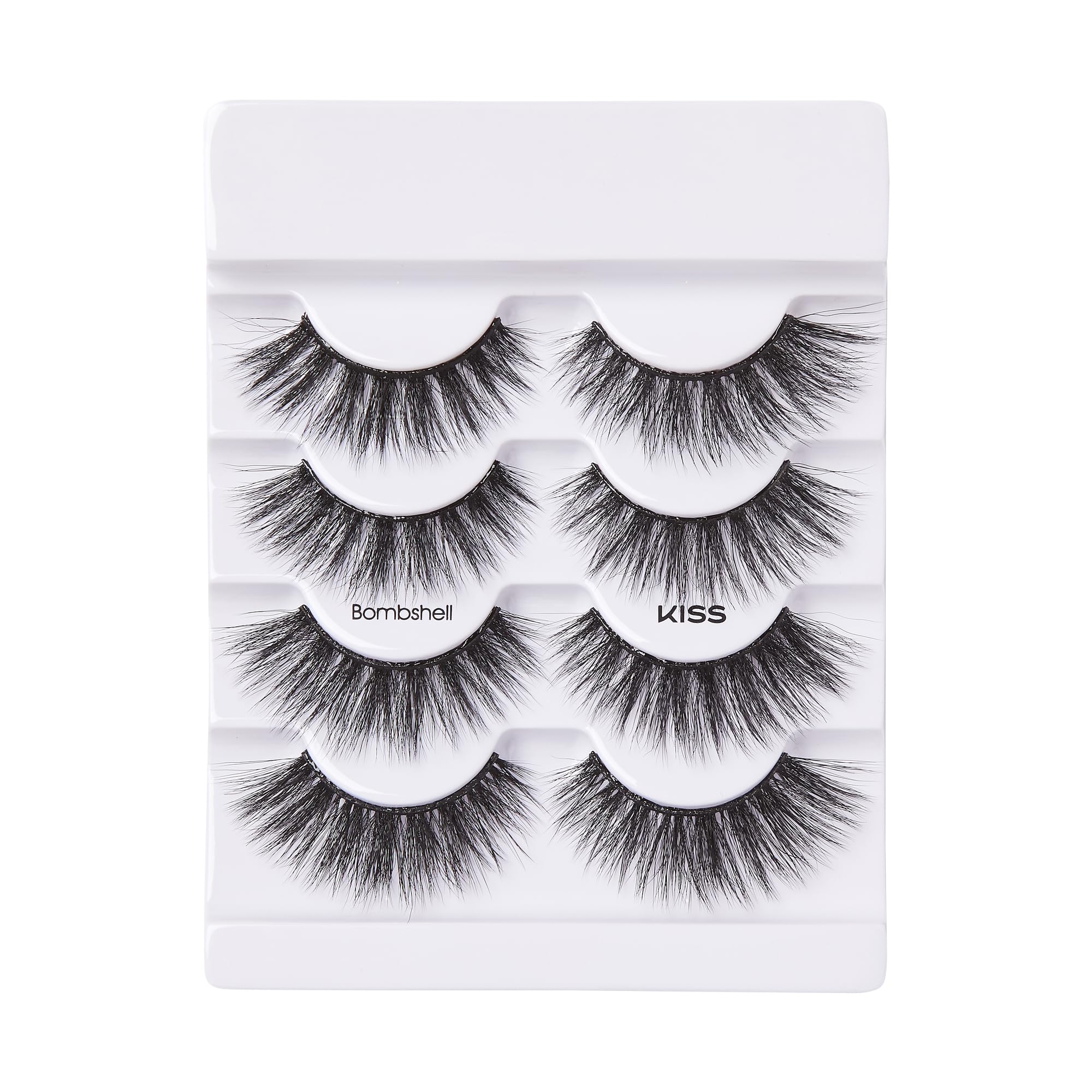 Kiss Technologie Split Tip : volume fluffy et définition des cils.