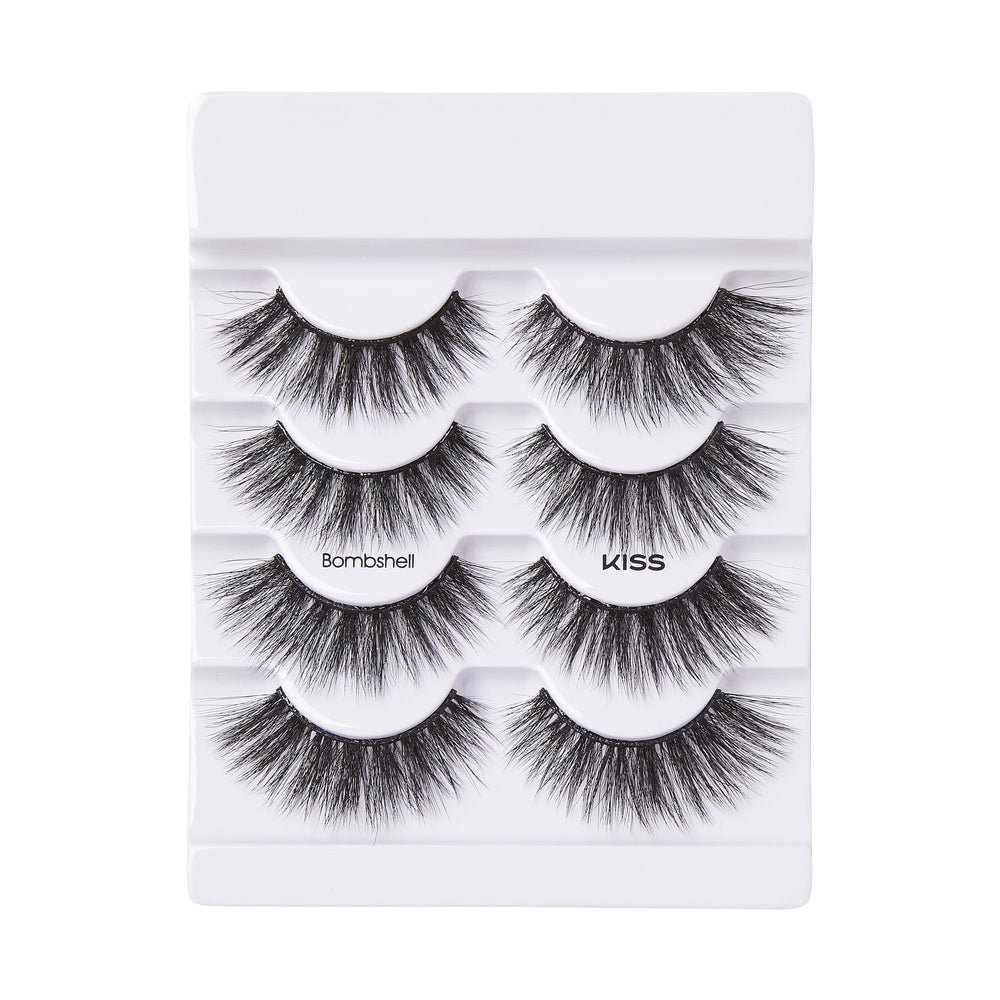 Kiss Technologie Split Tip : volume fluffy et définition des cils.