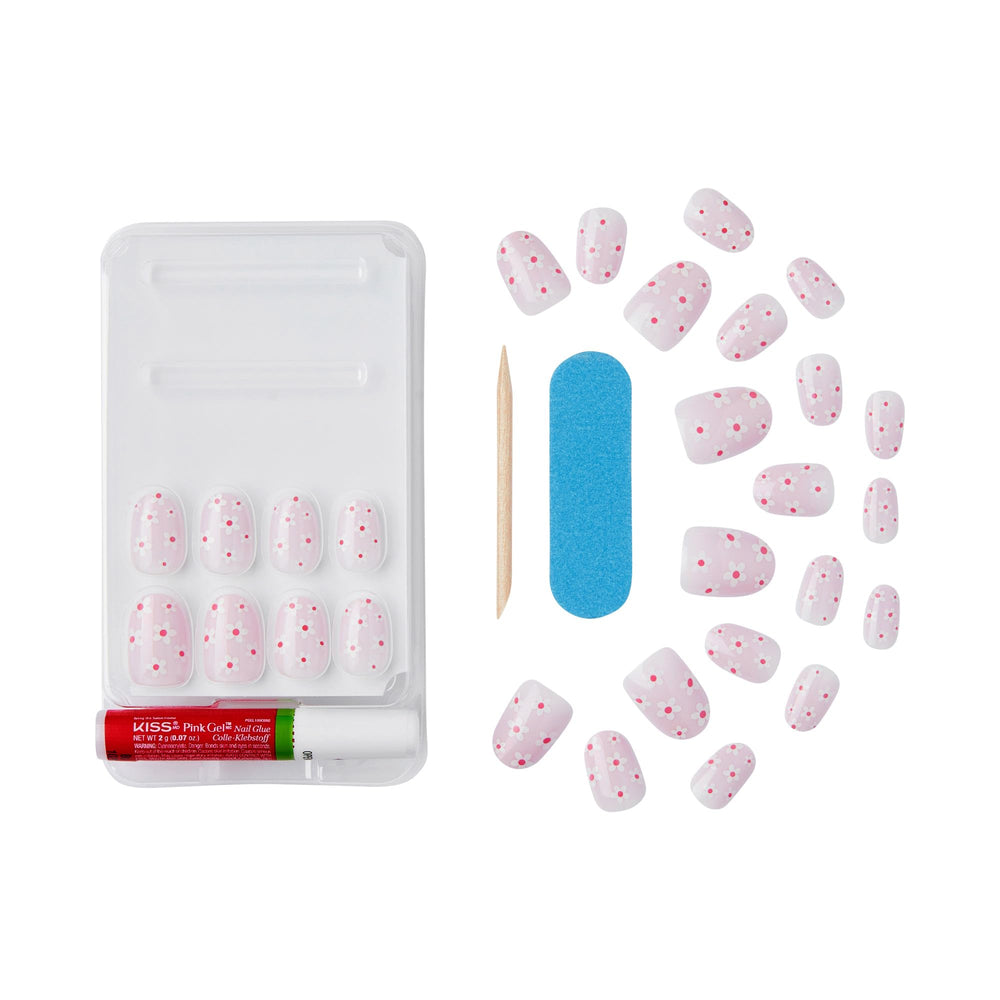 KISS Voguish Fantasy ongles matte : teintes automne et look doux