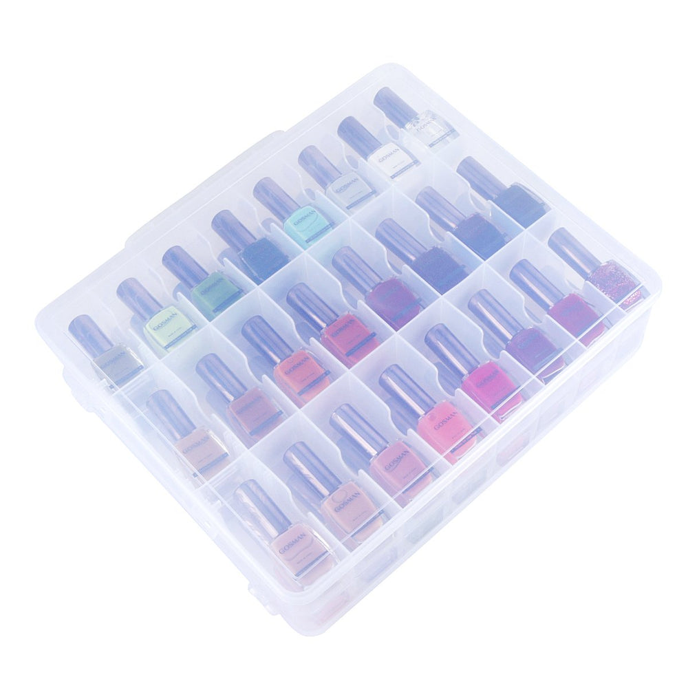 Kissbuty support-vernis transparent, visuel clair et accessibilité améliorée.
