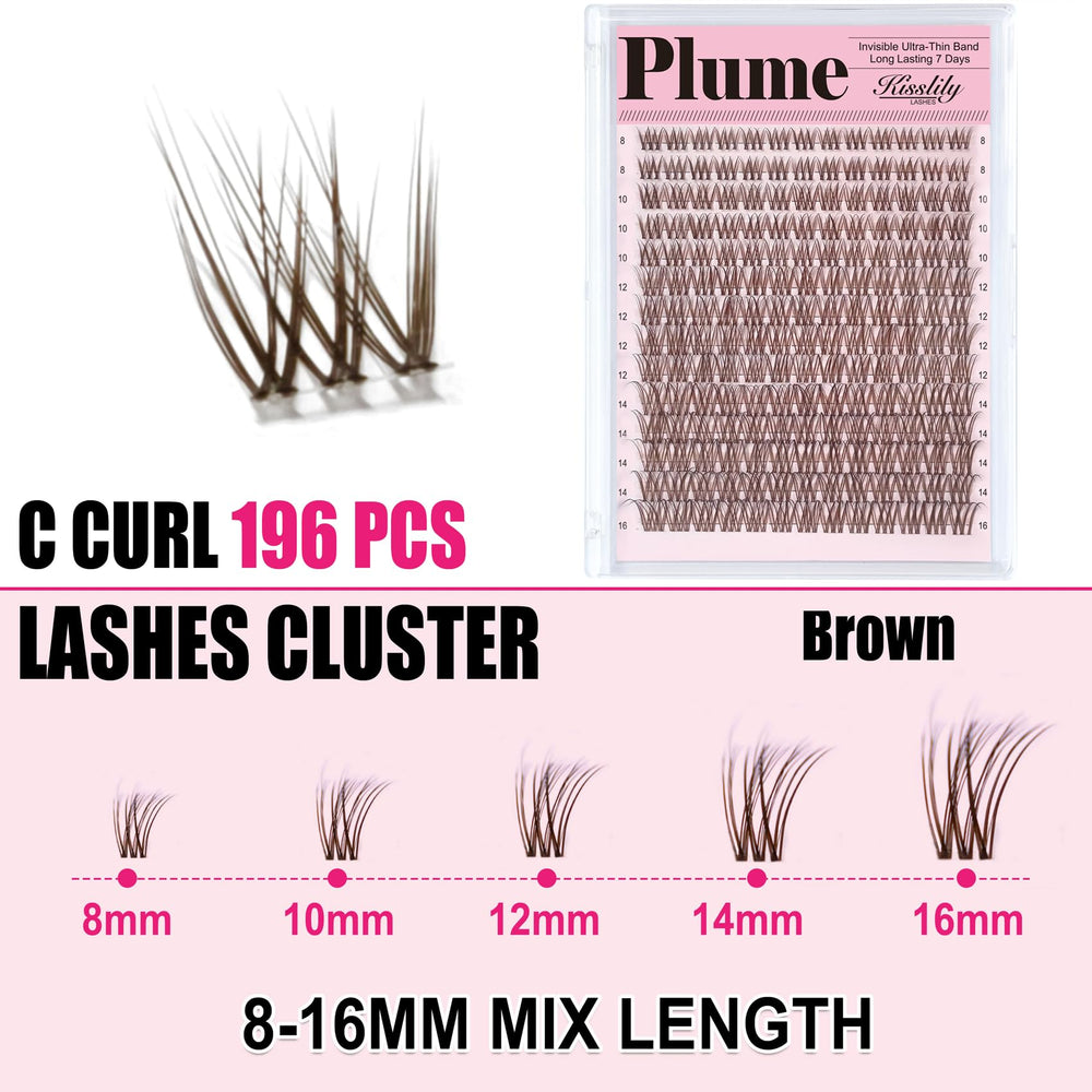 Kisslily Plume Marron – modèle polyvalent pour look quotidien et soigné