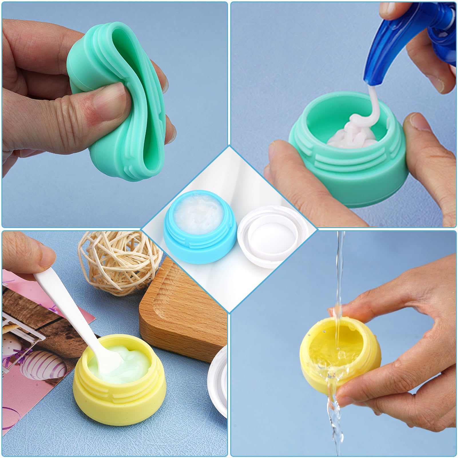 Sachet transparent Kitchen GIMS pour rangement et organisation en voyage.