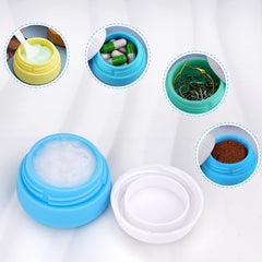 Spatules mini Kitchen GIMS incluses pour prélever les crèmes proprement.