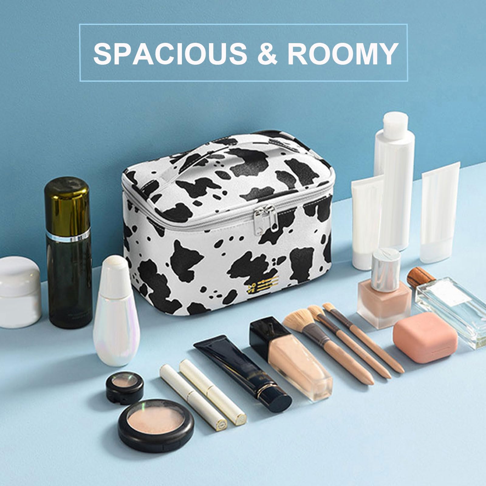 KITENROM Trousse compacte et spacieuse pour l’essentiel maquillage.