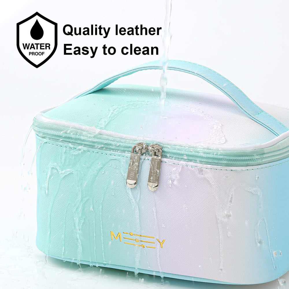 KITENROM Trousse étanche en PU, surface facile à nettoyer pour éviter les fuites.