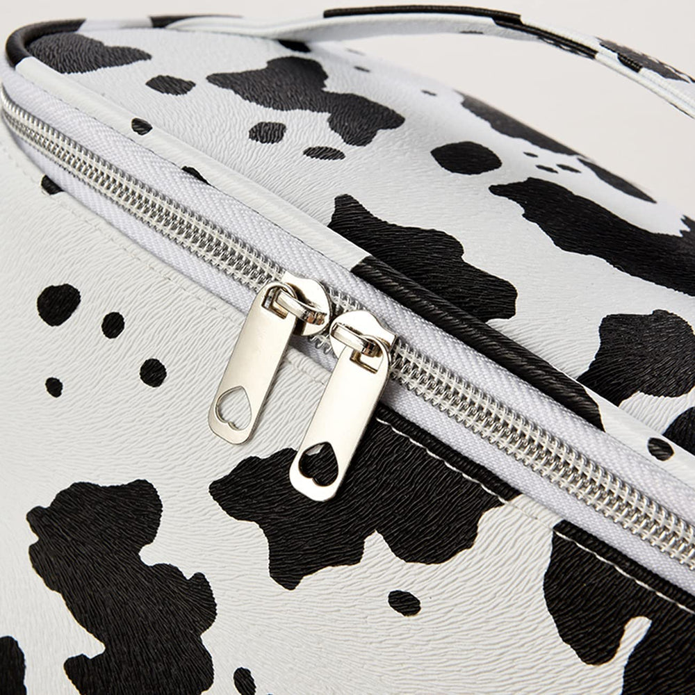 KITENROM Trousse imprimé vache détail design tendance.