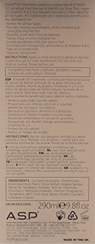 Kitoko huile - cheveux brillants et élasticité améliorée après utilisation.