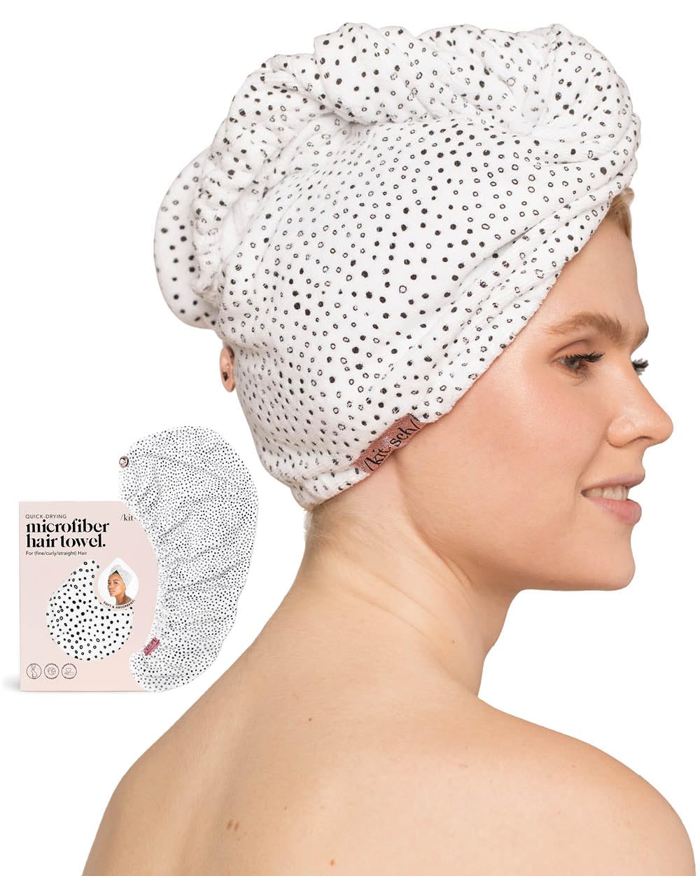 Kitsch application simple pour tous types de cheveux, protection efficace.