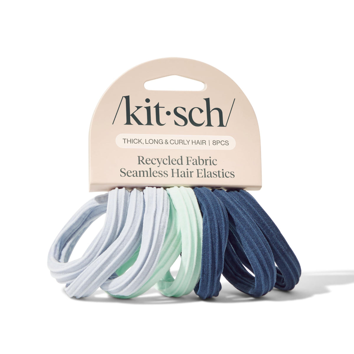 Kitsch Attaches-cheveux sans dommage, tenue douce et durable pour chignon quotidien.