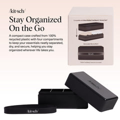 Kitsch détail bande en silicone assure fermeture sûre et savon sec.