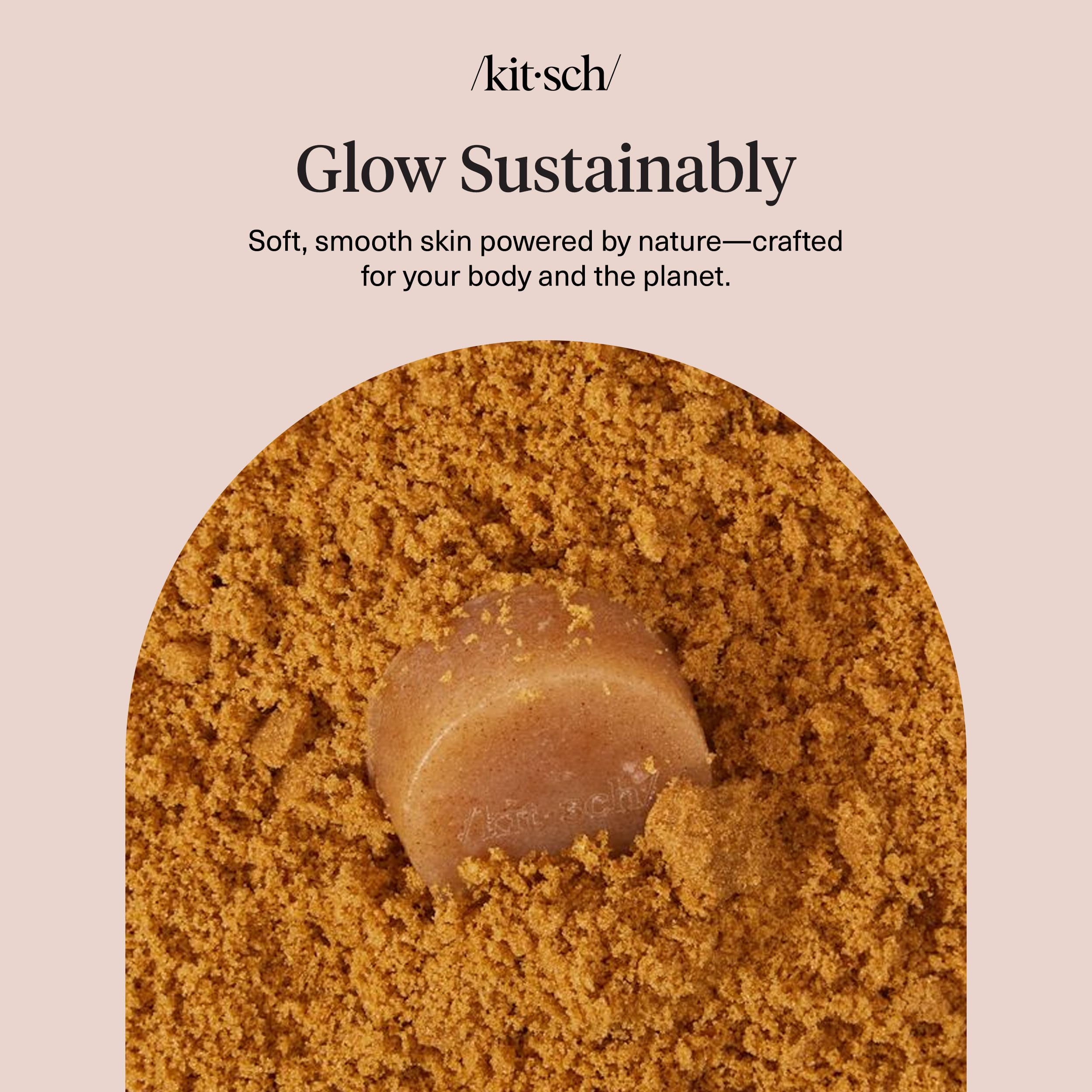 Routine spa à domicile avec Kitsch pour une peau lumineuse.