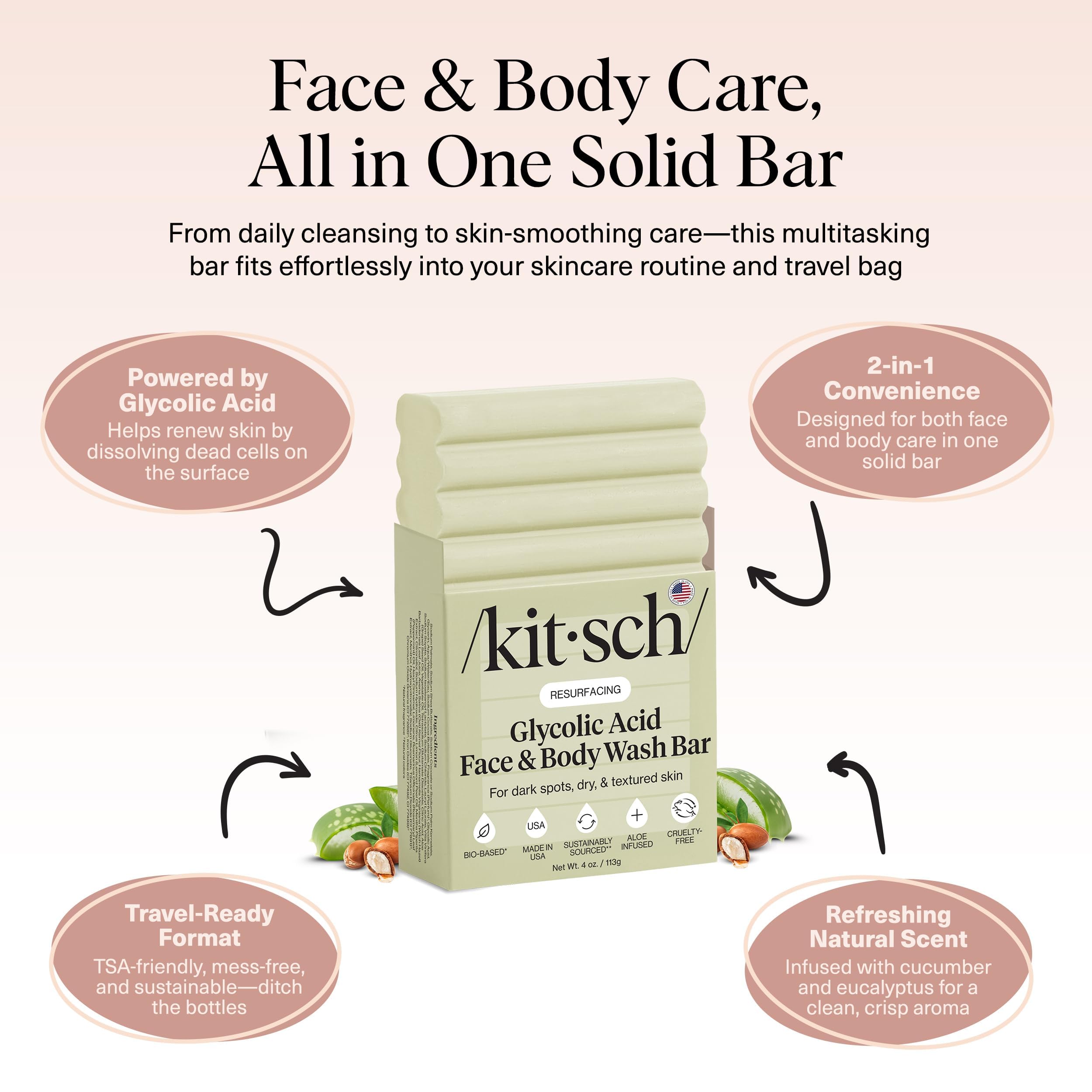 Kitsch barre parfum concombre et eucalyptus, expérience rafraîchissante