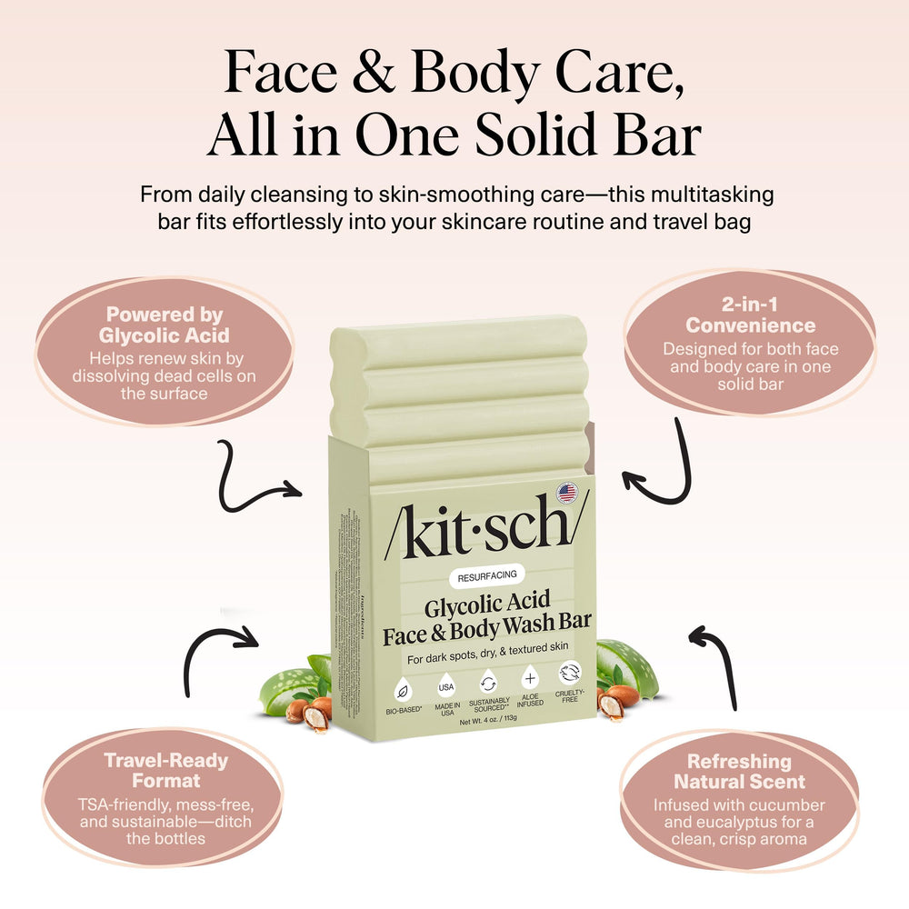 Kitsch barre parfum concombre et eucalyptus, expérience rafraîchissante
