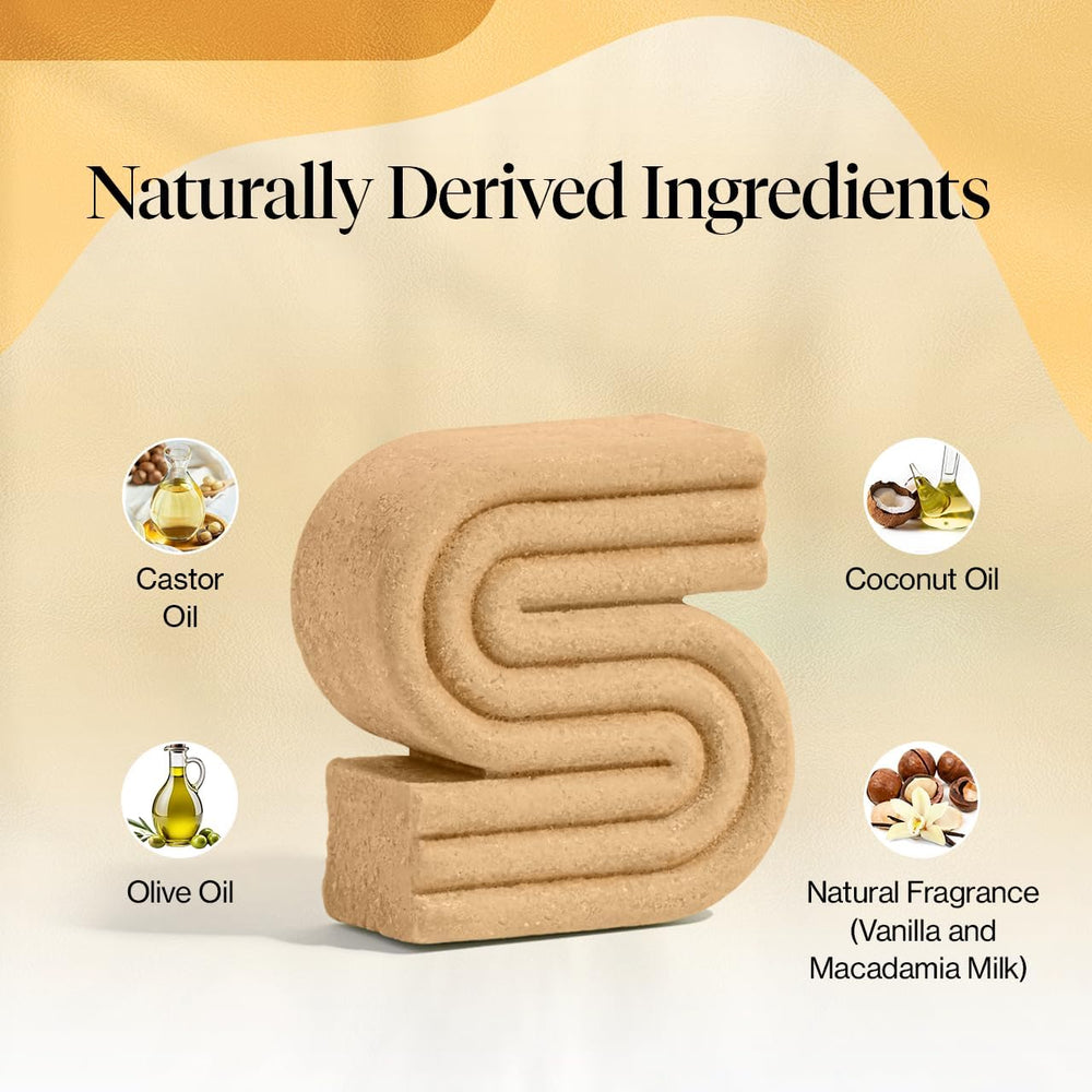 Barre-shampoing coco Kitsch nettoie en douceur avec lait léger