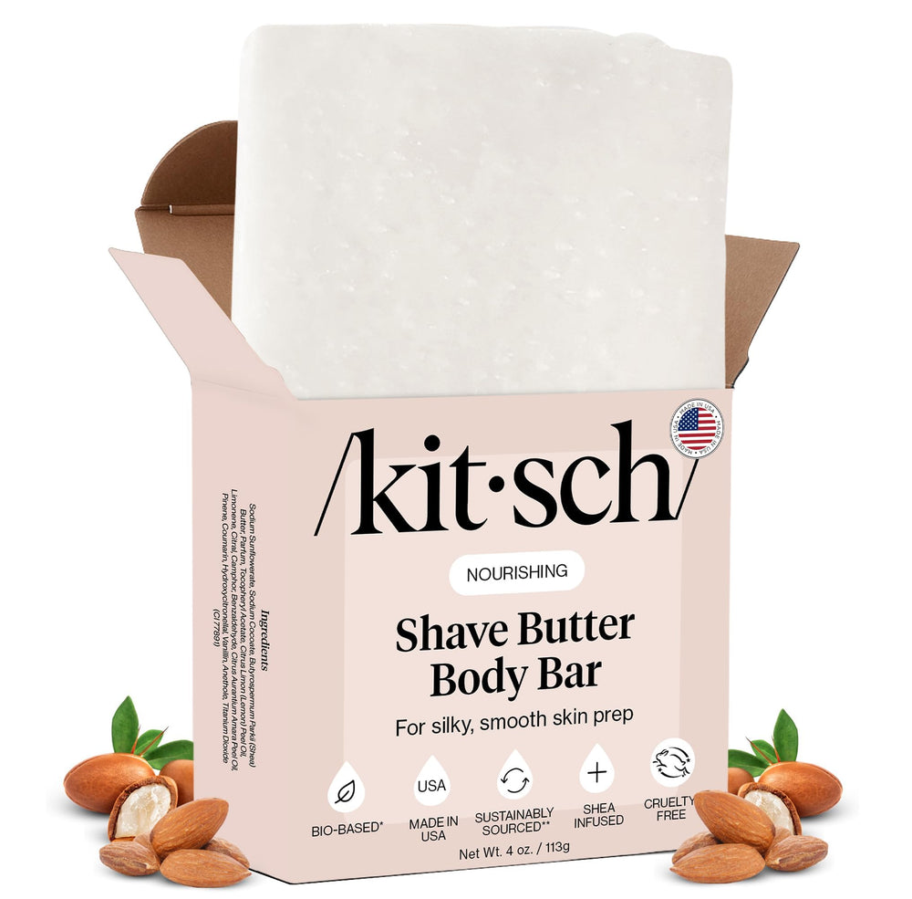 Kitsch beure rasage hydratant : glisse douce et peau hydratée pendant le rasage