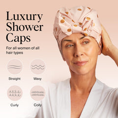 Bonnet de douche Kitsch sechage rapide après la douche.