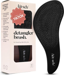 Brosse Kitsch démêlage douce, démêlant sans tirer pour cheveux sensibles.