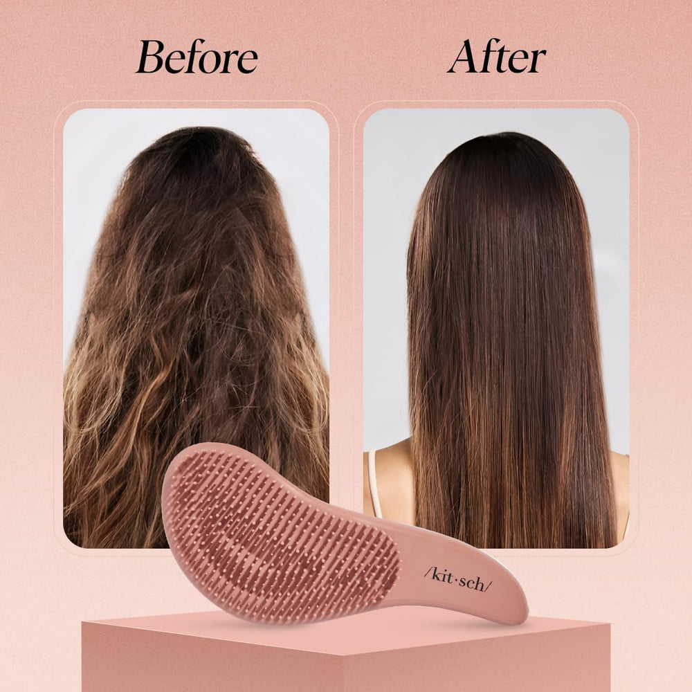 Brosse démêlante Kitsch – textures capillaires variées démêlé en douceur.
