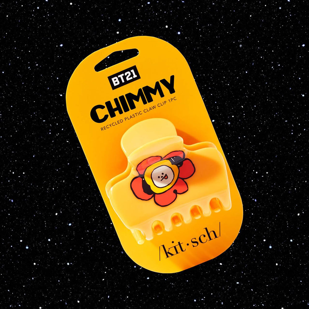 Pinces Kitsch BT21 Chimmy, design charmant pour compléter une tenue.