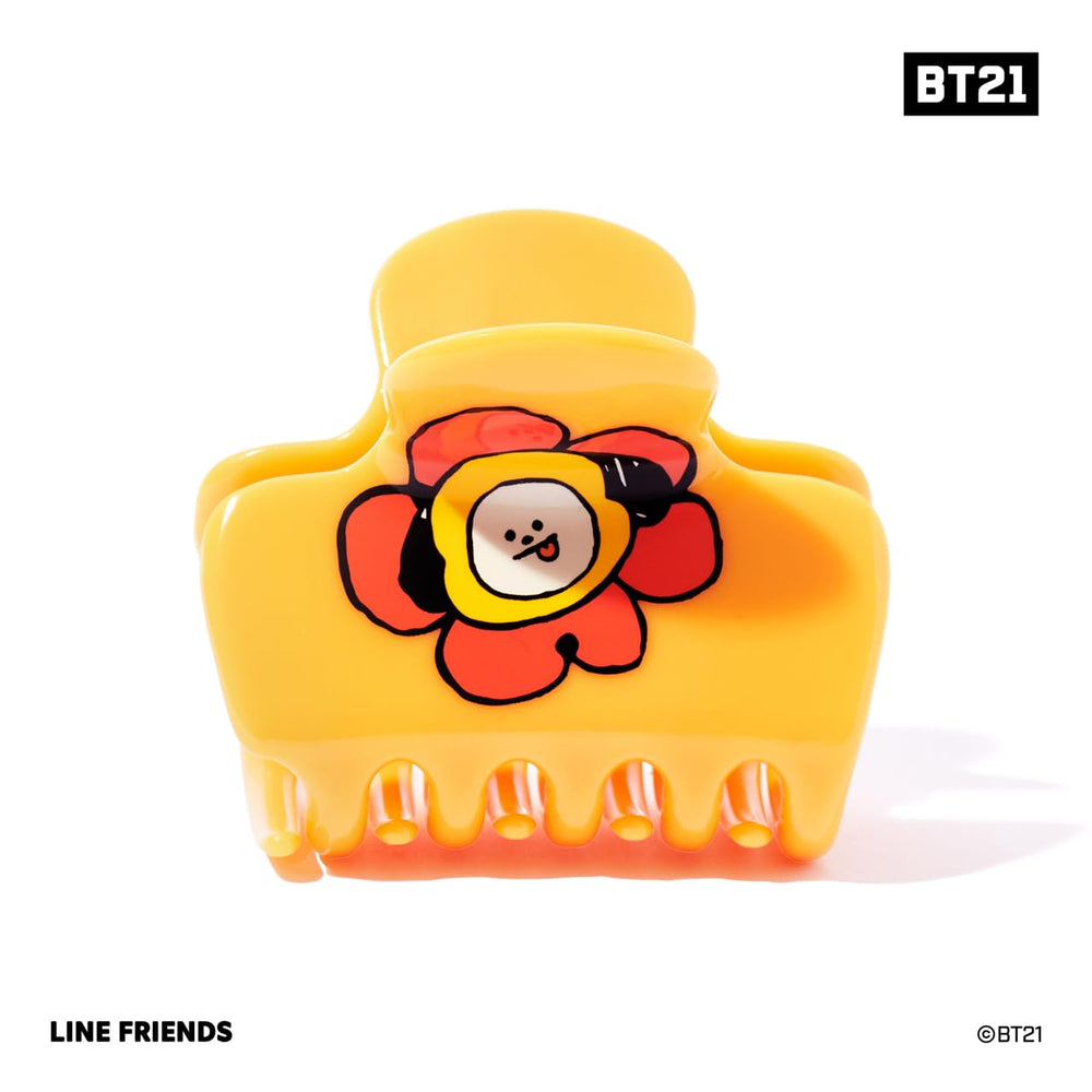 Pinces Kitsch BT21 recyclées, accessoire écoresponsable pour tous types de cheveux.