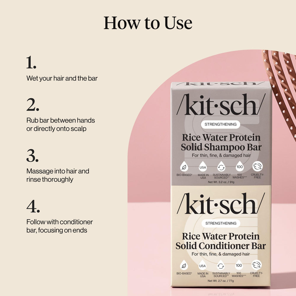 Kitsch cadeau soin-cheveux, coffret prêt à offrir.