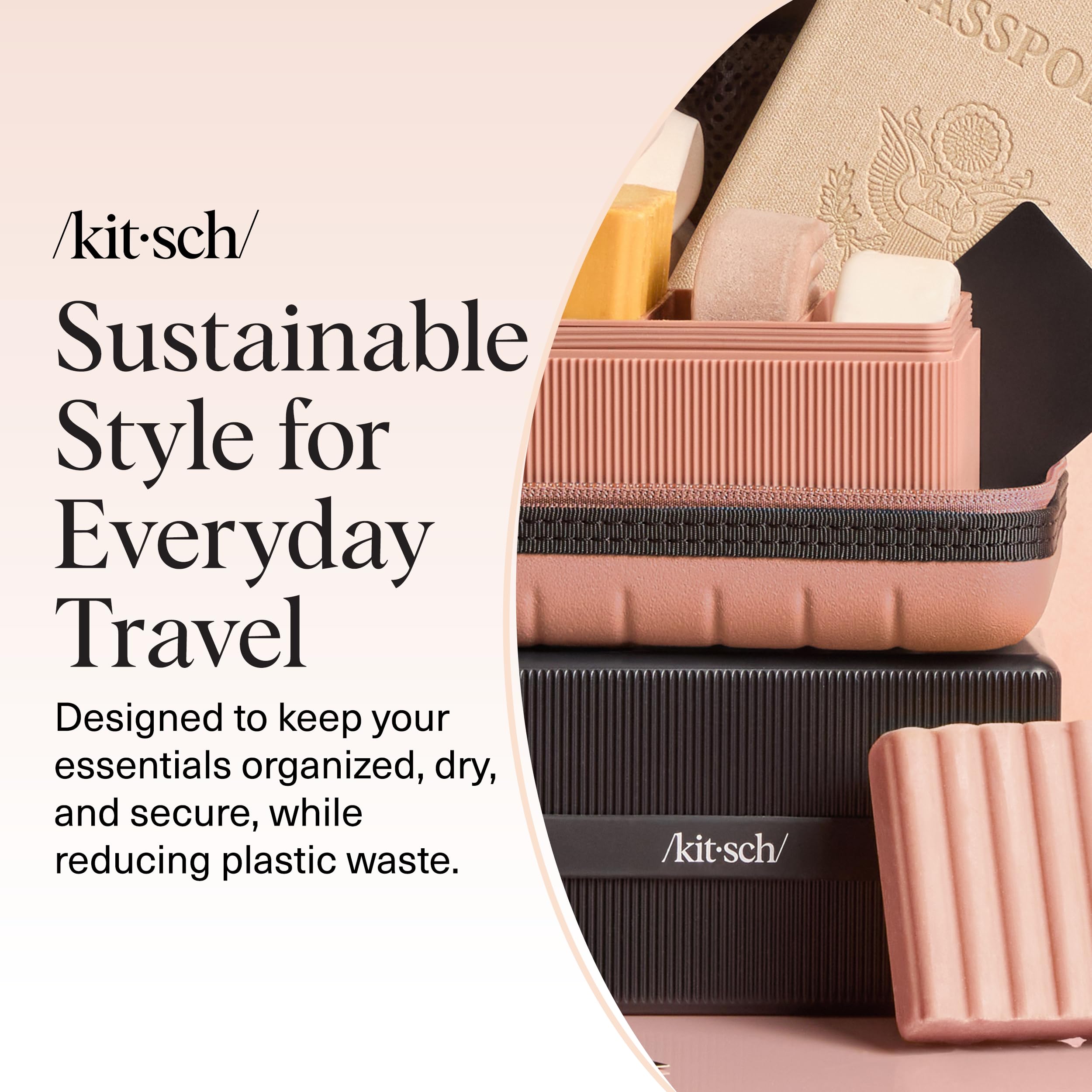 Kitsch cadeau voyage: solution d'organisation écologique et utile.