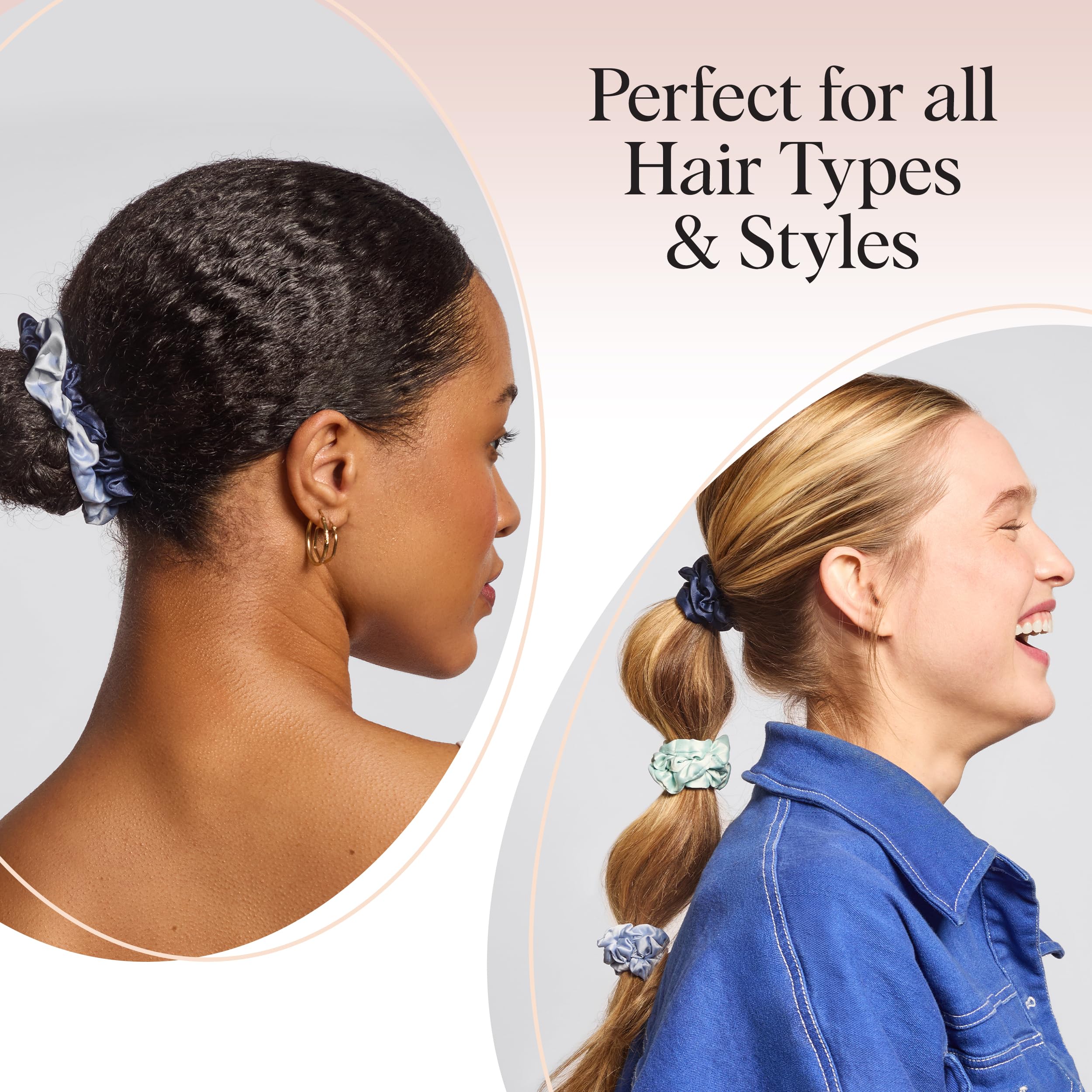 Chouchous satin Kitsch poignet-tendance, accessoire chic pour cheveux et poignet.