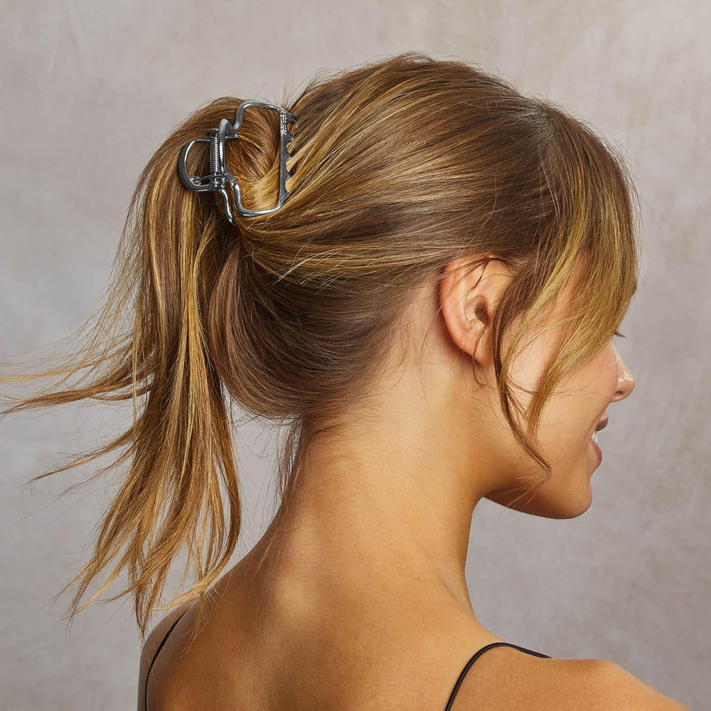 Kitsch clip cheveux métal usage-quotidien; pratique et discret pour vos coiffures.