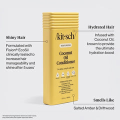 Kitsch conditionneur coco après lavage, cheveux brillants et faciles à coiffer