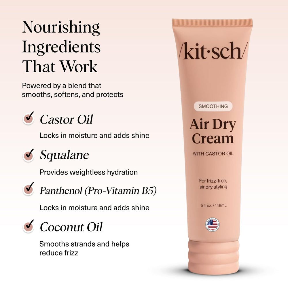 Kitsch crème – application sans chaleur pour un résultat léger.