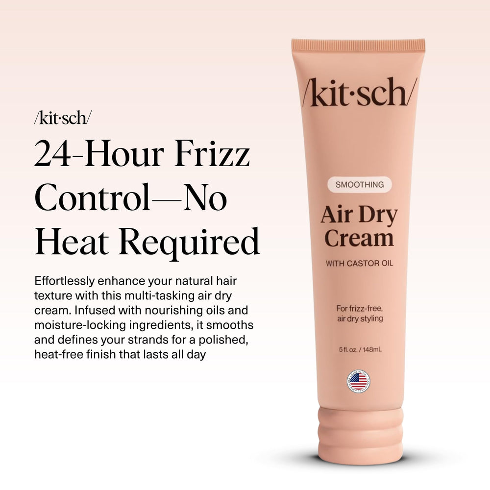 Kitsch crème – définition de la texture naturelle sur cheveux fins.