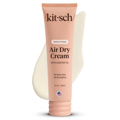 Kitsch crème de lissage à séchage à l'air – flacon élégant et lissage sans chaleur.