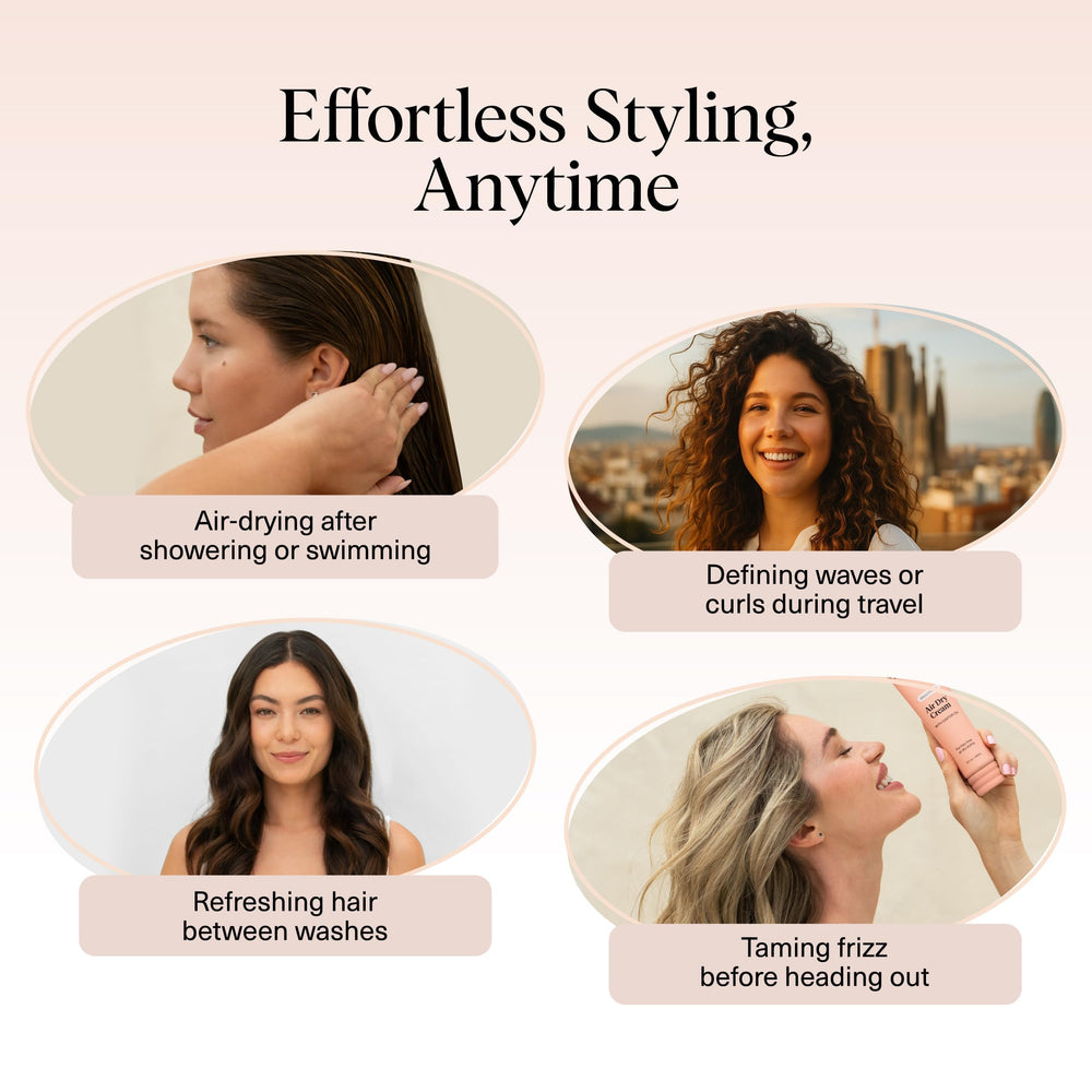 Kitsch crème – soin polyvalent coiffure et anti-frisottis.