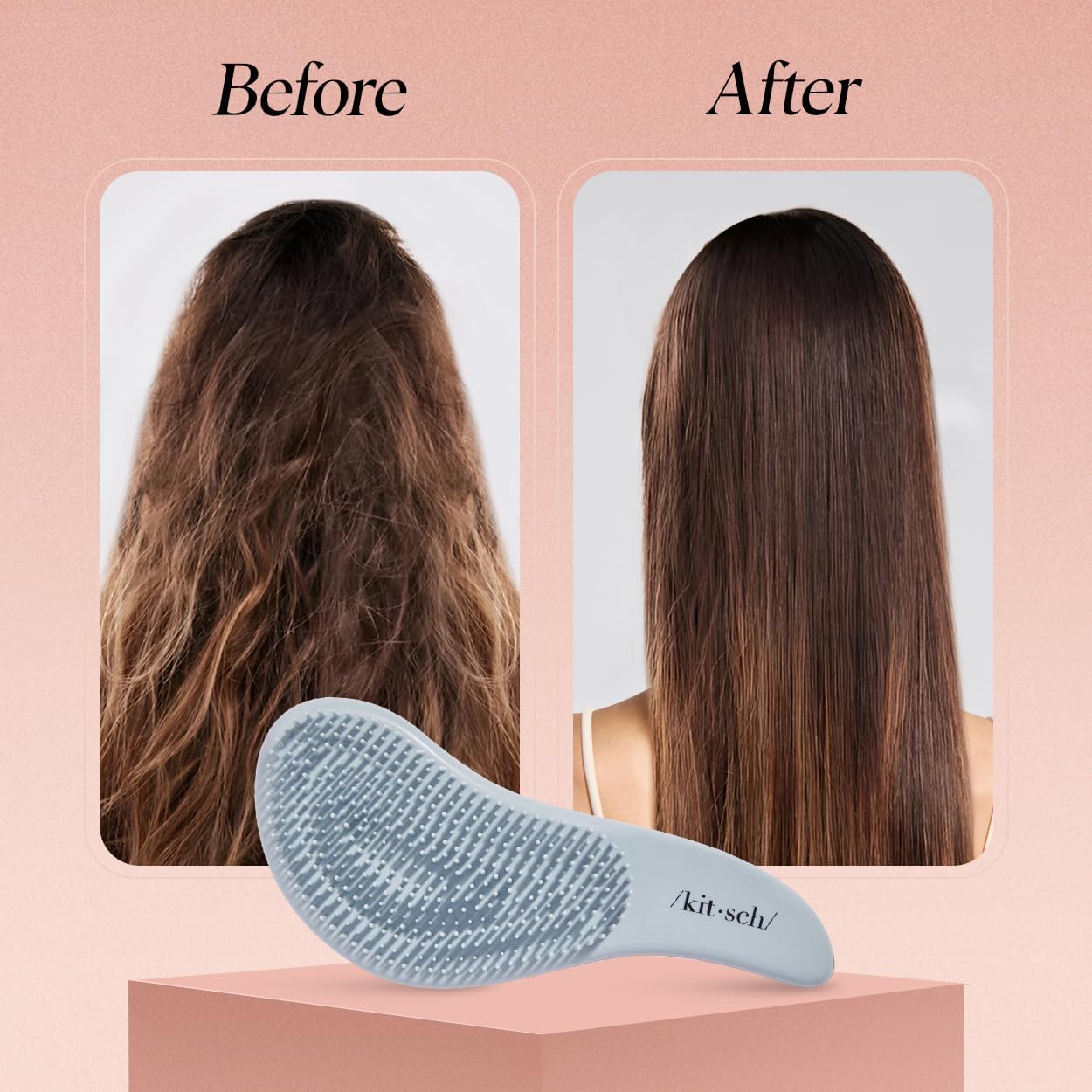 Brosse démêlage rapide Kitsch pour gagner du temps
