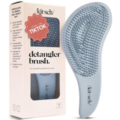 Brosse démêlante Kitsch avec poils flexibles pour un glissement en douceur