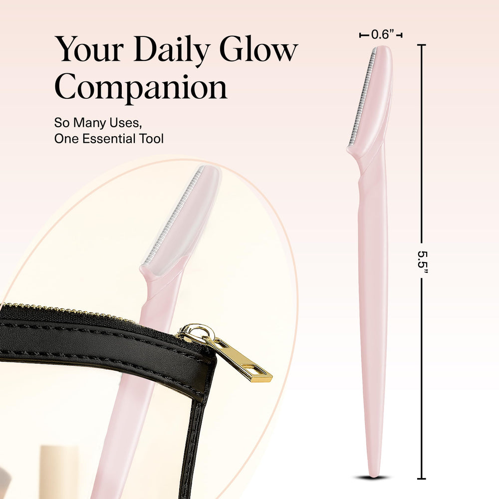 Kitsch Dermaplane Rasoir Exfoliation Douce, focus exfoliation, peau plus lumineuse.
