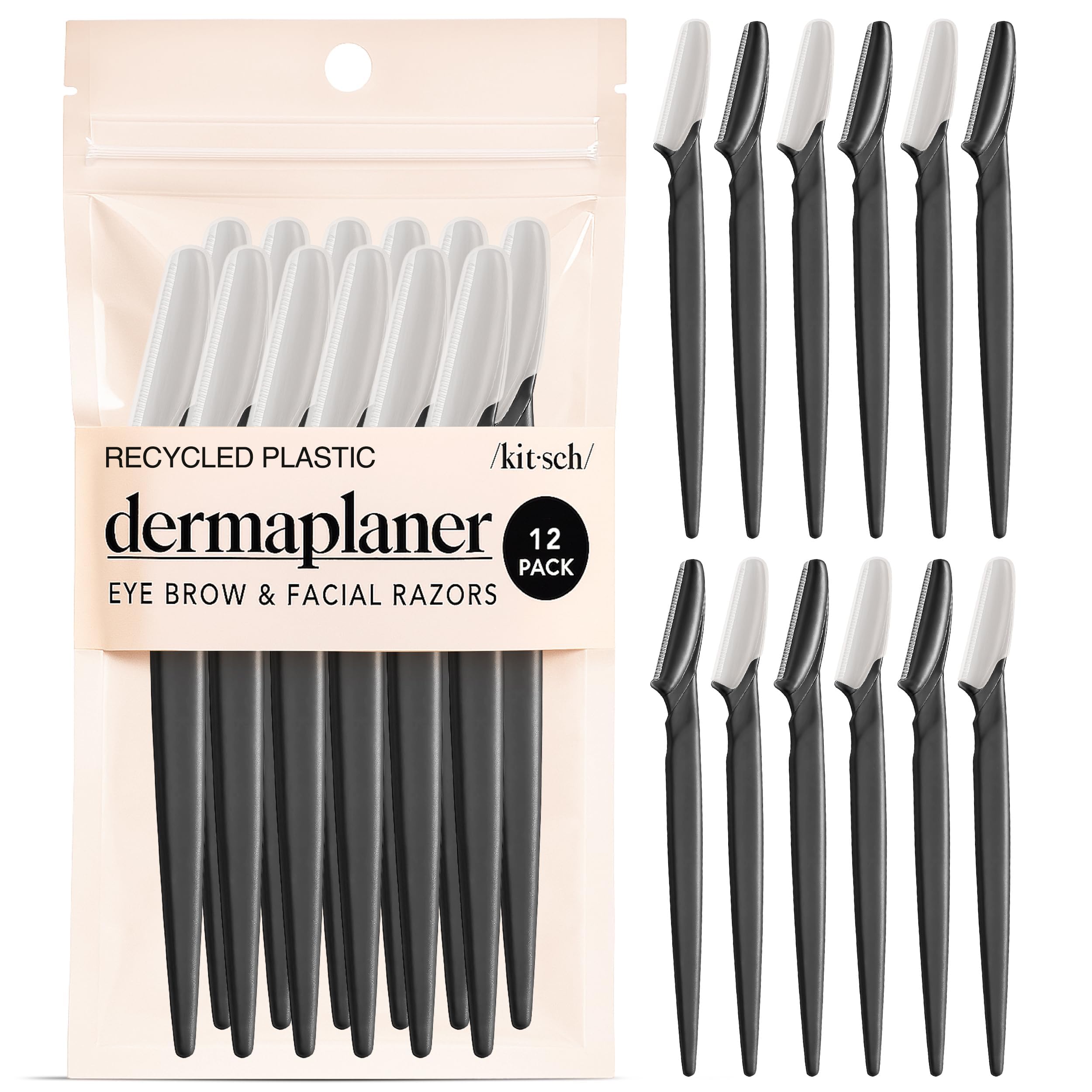 Kitsch Dermaplane Rasoir Visage – exfoliation douce pour peau lisse