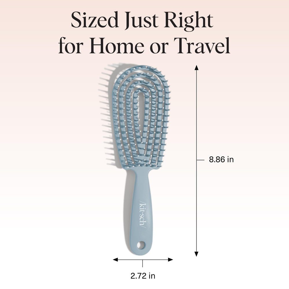Brosse Kitsch Detangler usage quotidien démêlage et préparation.