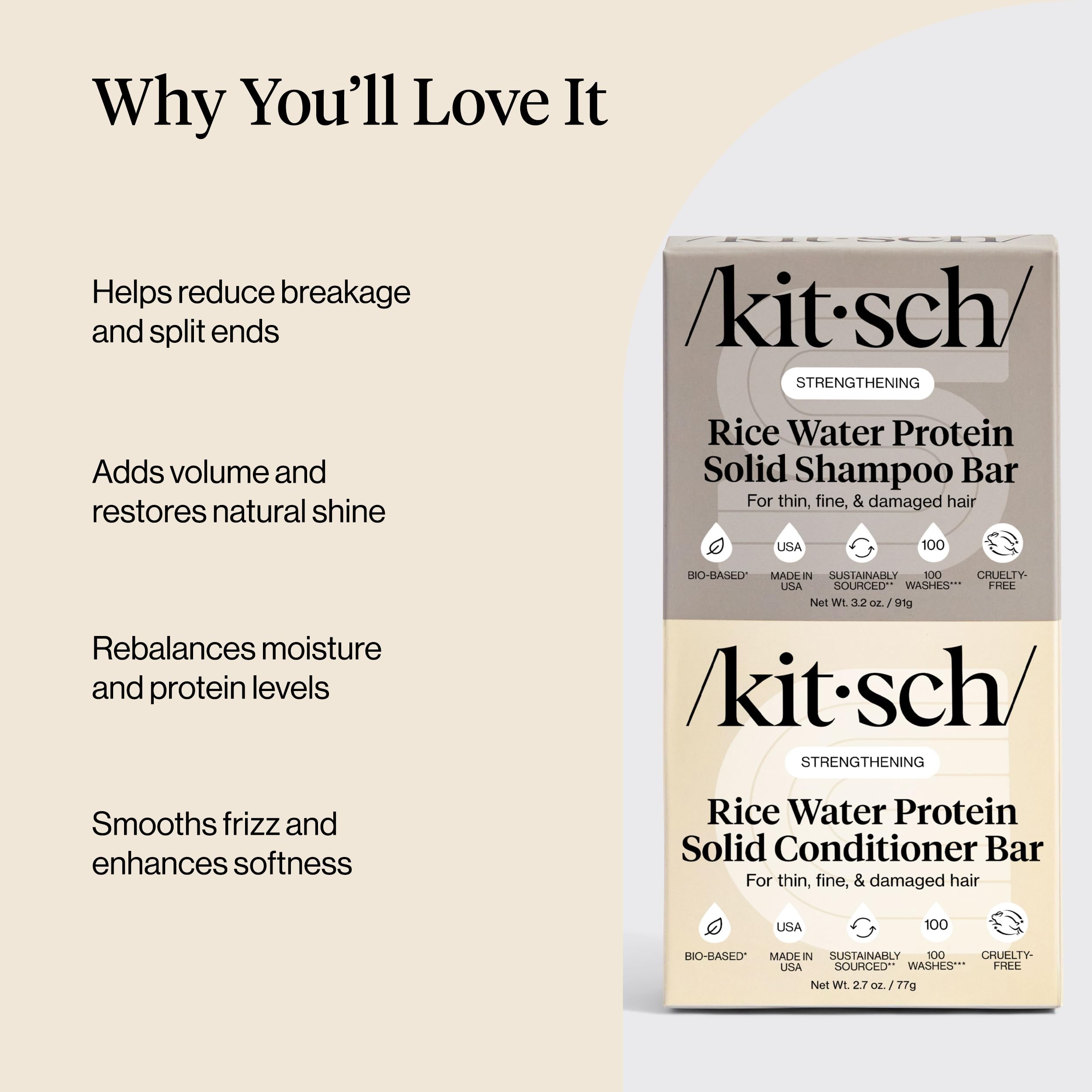 Kitsch emballage éco-responsable, réduction des déchets plastiques.
