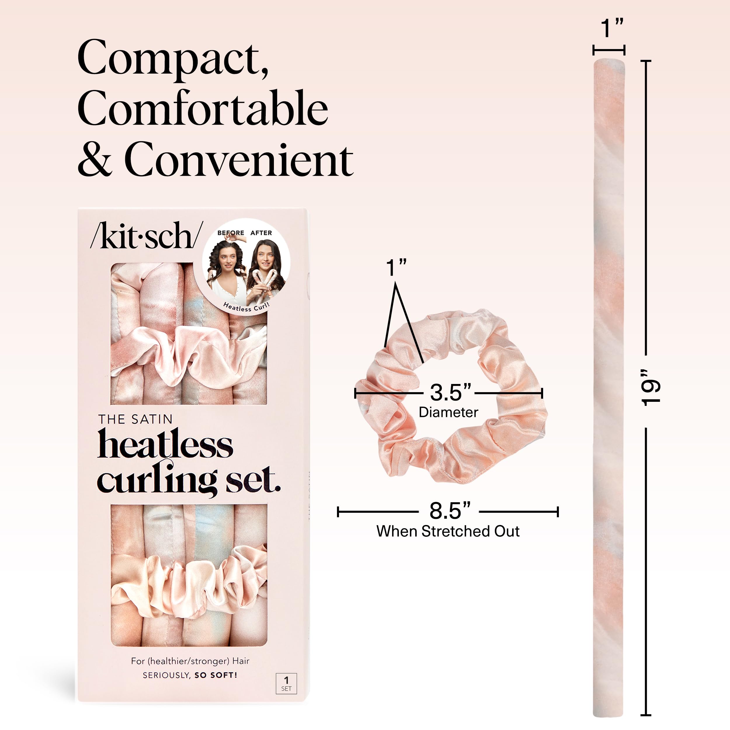 Kitsch ensemble accessoires cheveux offre une solution pratique.