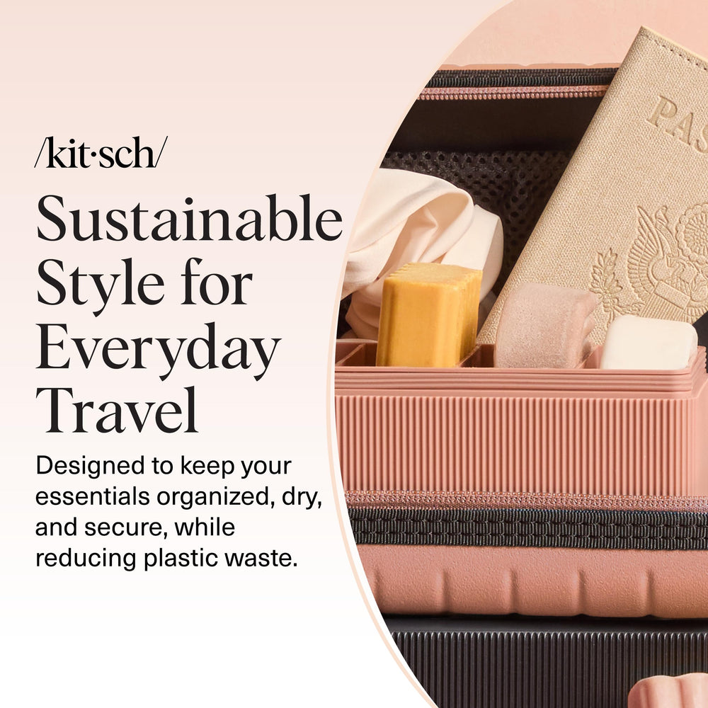 Kitsch étui savon cadeau voyage, idée pratique et écoresponsable pour voyageurs.