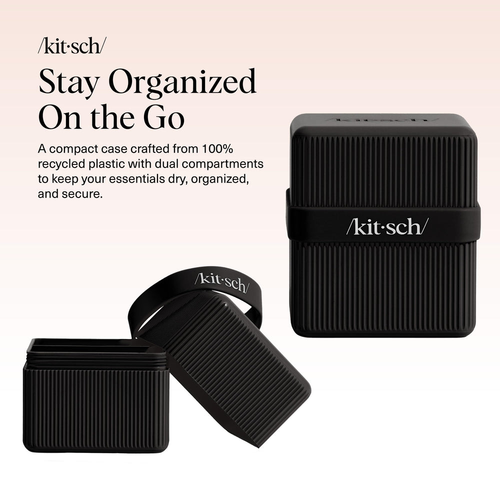 Kitsch étui savon voyage bande silicone étanche, garde les barres sèches.