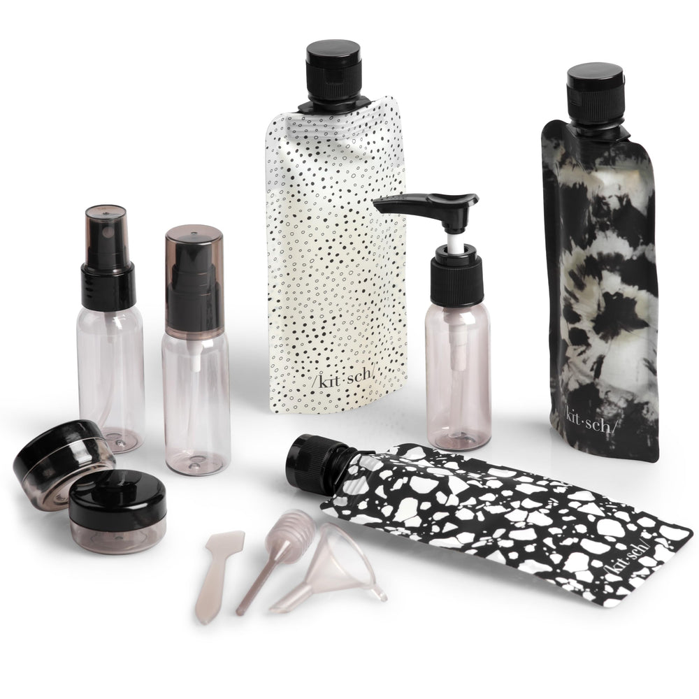 Kitsch flacon atomiseur 30ml, pratique pour parfums ou brumes en voyage.