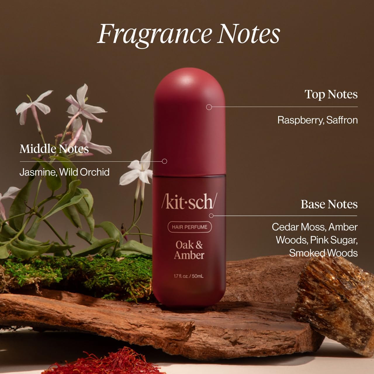 Kitsch Hair Perfume permet des accords personnalisés et multilayer